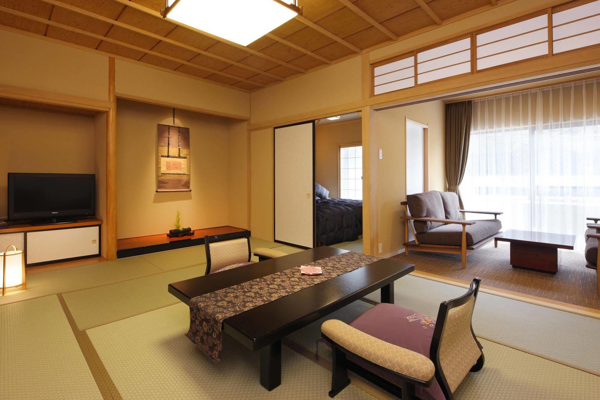 Hotel Asaya Nikko Exterior foto A traditional Japanese room
