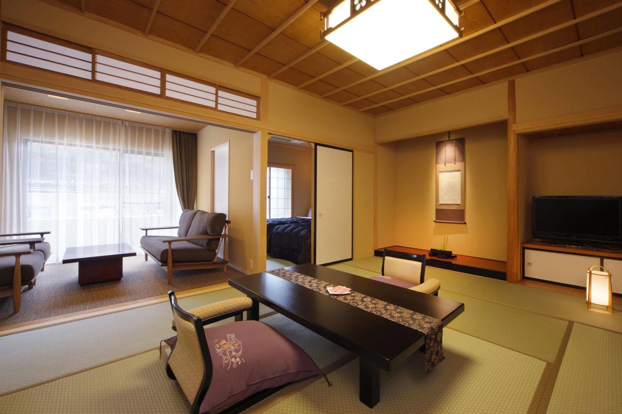 Hotel Asaya Nikko Exterior foto A traditional Japanese room