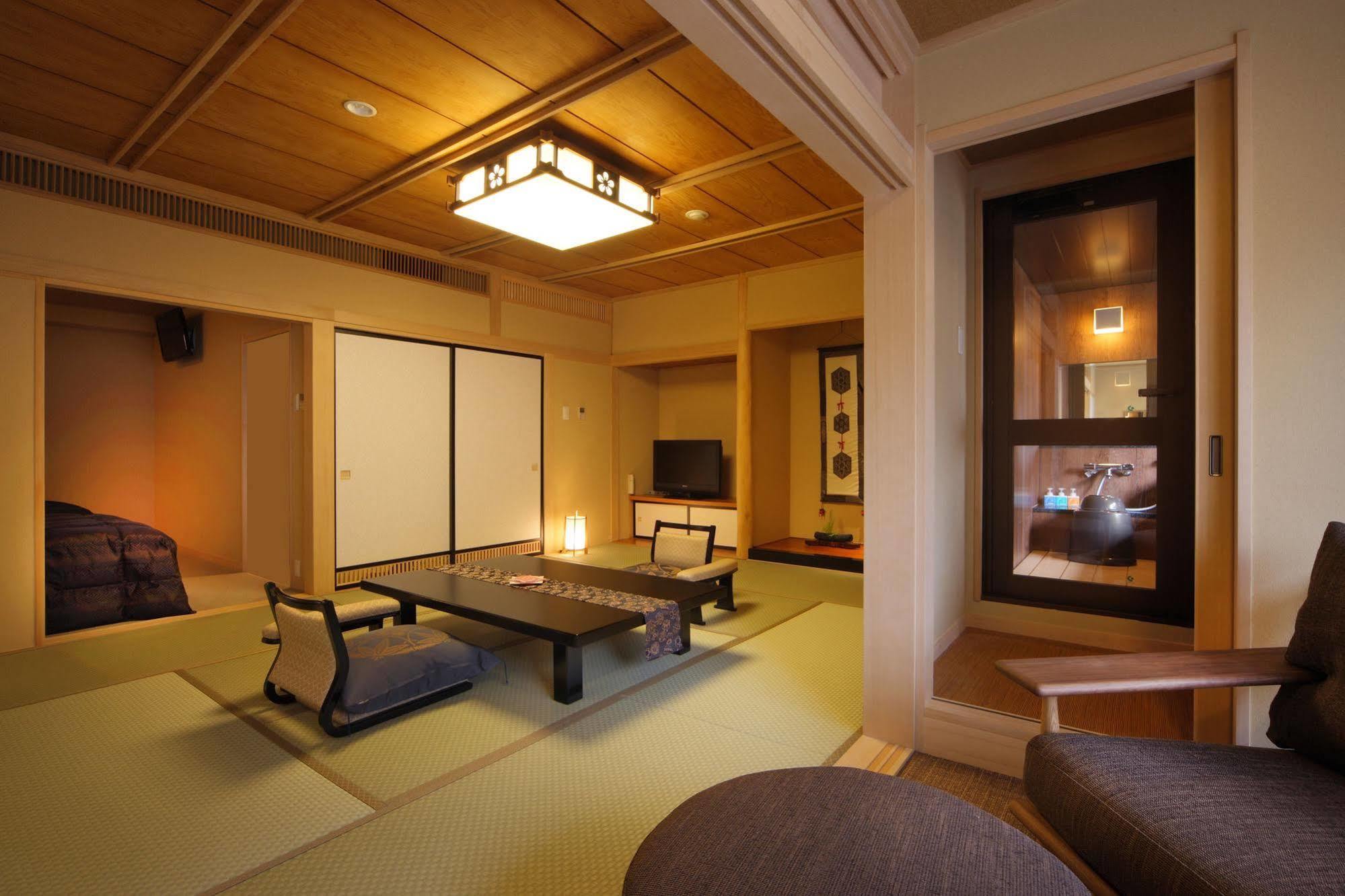 Hotel Asaya Nikko Exterior foto A traditional Japanese room